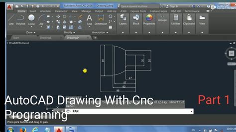 creating cnc part in autocad|cad to cnc process.